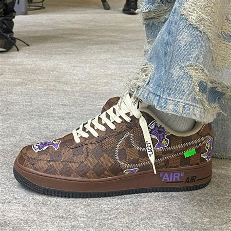 lv x nike air force 1|af1 louis vuitton price.